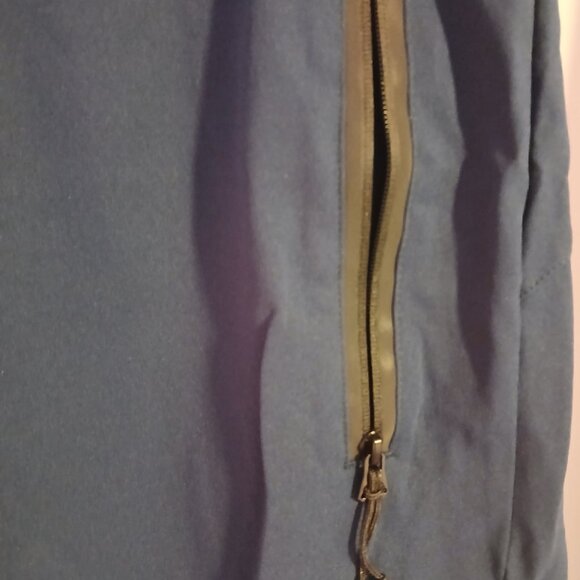 Women's Cargo Pants  Waterproof Pockets Navy SZ L - Picture 2 of 10